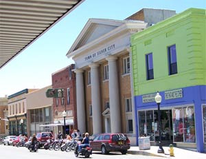 View of Bullard Street (downtown)